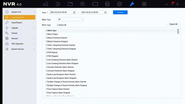 Exporting Logs on a Hikvision NVR смотреть онлайн