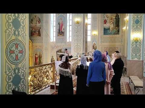 Задостойник Сретения Господня (Знаменный распев). Регент Екатерина Артюхова. смотреть онлайн