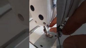 как заправит швейный машинки jack
