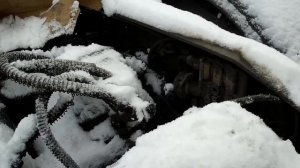 Замерз кран управления пневмоподвеской МАЗ 5440.