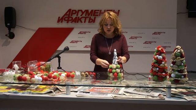 Как сделать декоративную ёлку своими руками смотреть онлайн