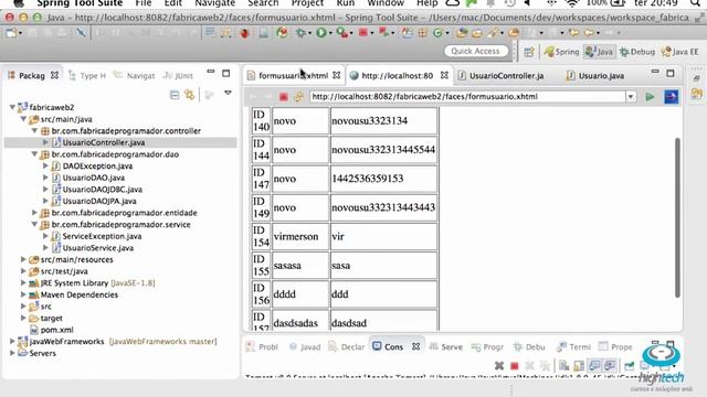 Java Web Frameworks Aula 08 смотреть онлайн