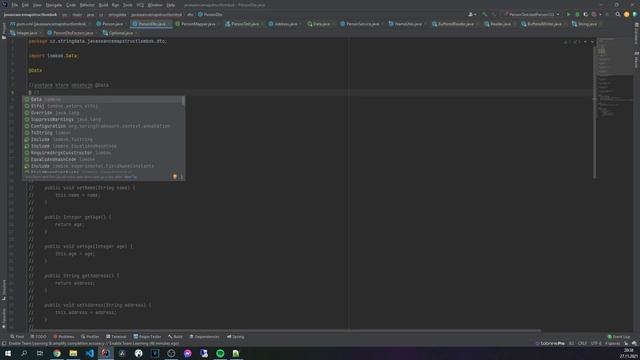 Lombok pro začátečníky - @Data, @Builder, @EqualsAndHashCode a další смотреть онлайн
