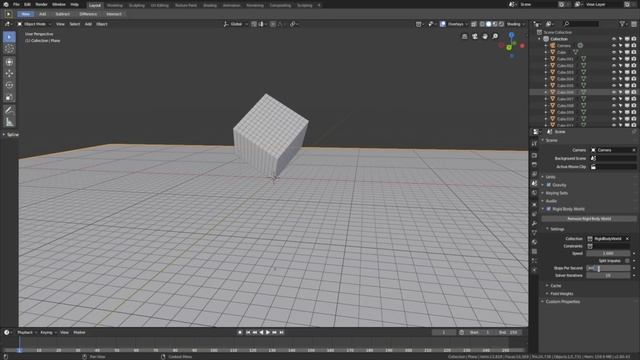 [2.8] Blender Tutorial: Simple Gravity Simulation смотреть онлайн