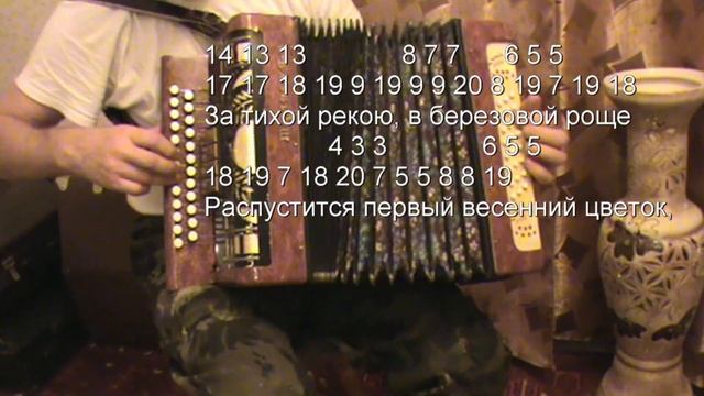За тихой рекою разбор с цифрами смотреть онлайн