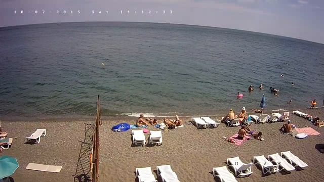 Вебкамера "Пляж Дубны". Запись 18.07.2015 14:10:01 смотреть онлайн