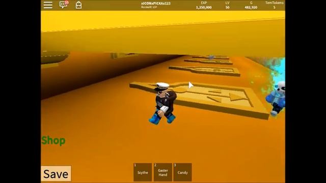 Sans Fight (Undertale 3D Boss Battles) "Roblox" смотреть онлайн