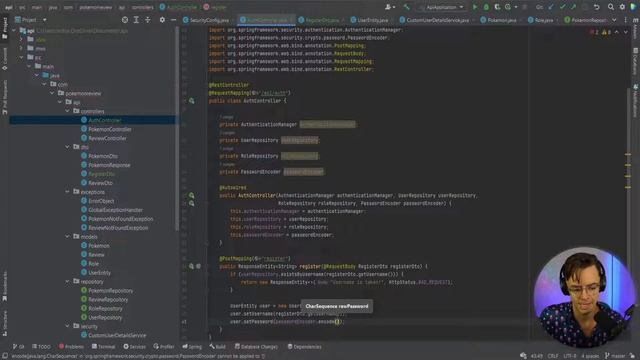 Spring Boot Security - Register смотреть онлайн