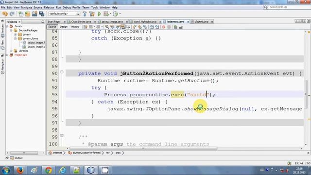 Java prog#150. How to shutdown the computer from Java смотреть онлайн