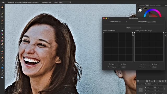 How to Sharpen WITHOUT Haloing | Affinity Photo Tutorial смотреть онлайн