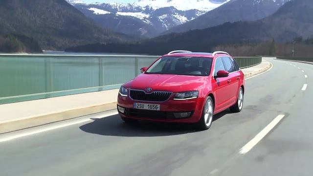 SKODA Octavia Combi and Octavia Combi 4x4 Interior and Exterior 2 смотреть онлайн