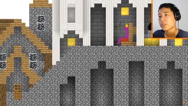 Стикмандар Скайблокта - Animation vs. Minecraft (10,11 бөлім)