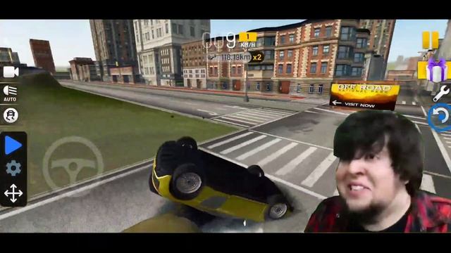 Flying Car in Extreme Car Driving Simulator ✈️✈️ | Unstoppable Gaming ❤ смотреть онлайн