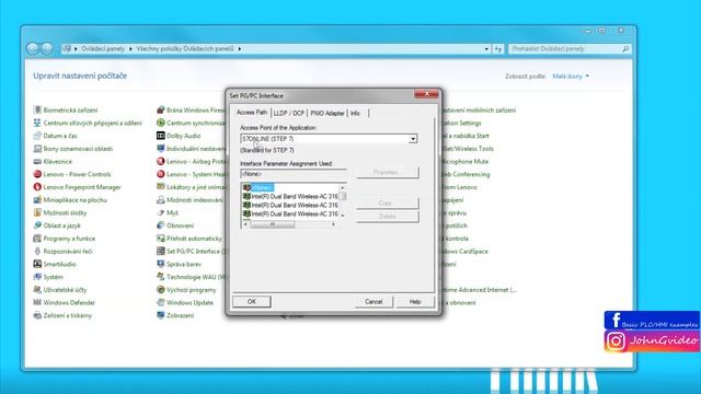 Siemens TIA Portal PLC tutorial - How to set PG/PC interface смотреть онлайн
