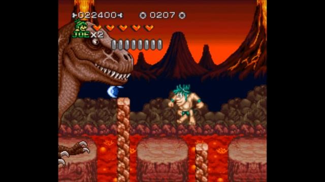 Joe & Mac 2: Lost in the Tropics (SNES) // All Bosses смотреть онлайн