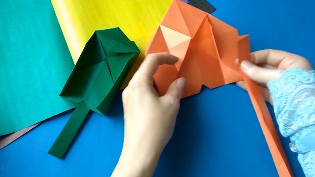 Говорящая лягушка оригами,как сделать говорящую лягушку. смотреть онлайн