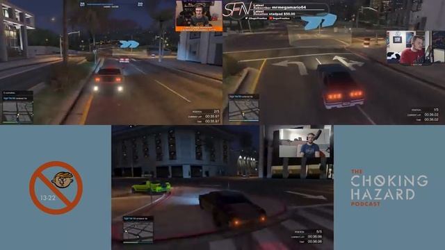 Old Gen GTA Online - Choking Hazard Game Night #1 смотреть онлайн