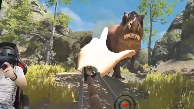 NAIK ROLER COASTER MUTER2 DIKEJAR DINOSAURUS!!! Epic Roller Coaster VR [SUB INDO] ~Auto Muntah! смотреть онлайн