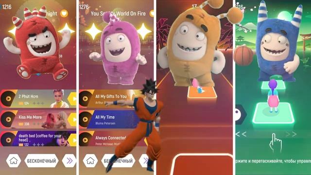 Oddbods Hop A Tiles Game Adventure Hopscotch Tiles смотреть онлайн