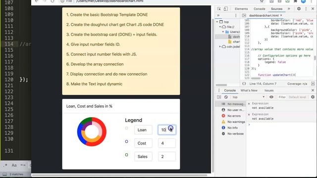 How to make a chart dynamic with input with in Chart JS | Chart.JS 2.9 [PART 2/3] смотреть онлайн