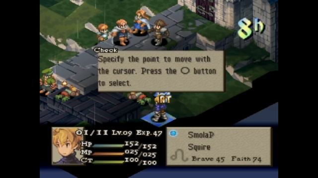 FFT №2 Final Fantasy Tactics Прохождение и перевод