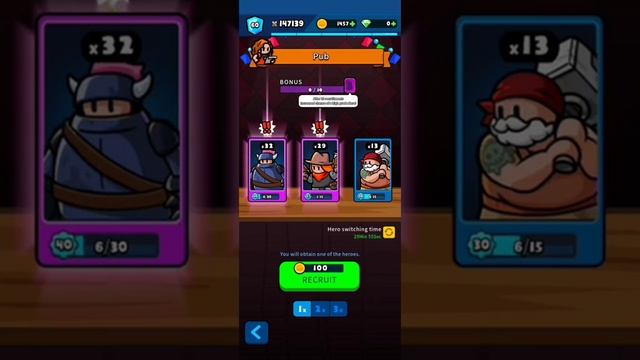 Rumble Heroes: Roll pub#2300 gold!! смотреть онлайн