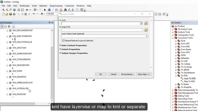 How To Export Data from ArcGIS to kml lec 10 in urdu/hindi смотреть онлайн