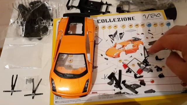 How To Build A Lamborghini Gallardo Superleggera Kit By Bburago 1/24 PART 2