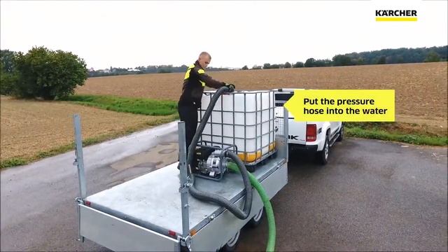 Мотопомпа Karcher WWP 45