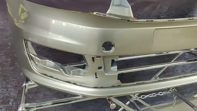 БАМПЕР ПЕРЕДНИЙ VOLKSWAGEN POLO 2015 НОВЫЙ ЦВЕТ LA1X TITANIUM BEIGE смотреть онлайн