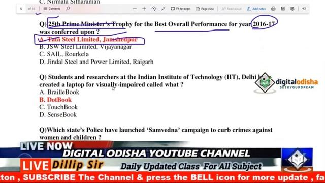 Current Affairs 2019 odia || Current Affairs odia || Railway, NTPC, OSSSC, by digital odisha смотреть онлайн