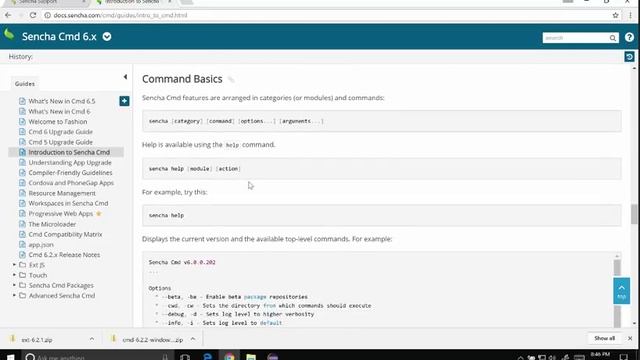 Installing Sencha Cmd & Create an App смотреть онлайн