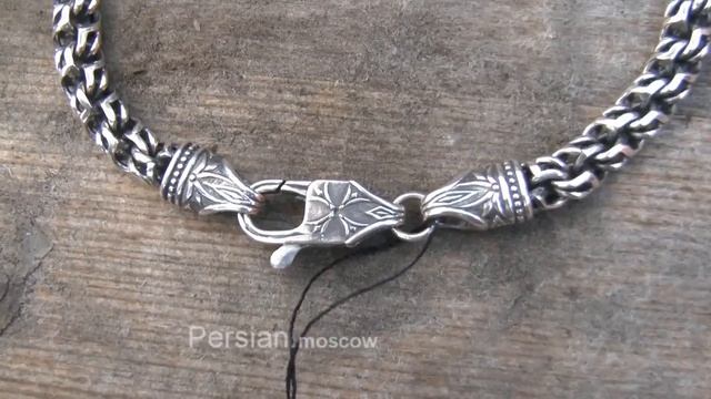 Серебряный браслет "Волки" смотреть онлайн