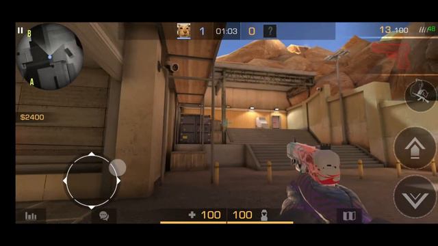 Дуэль 1 на 1 в Standoff 2 (косой игрок) смотреть онлайн