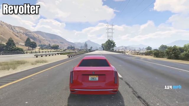 GTA 5 ONLINE - V-STR VS SCHAFTER V12 VS REVOLTER (WHICH IS FASTEST?) смотреть онлайн