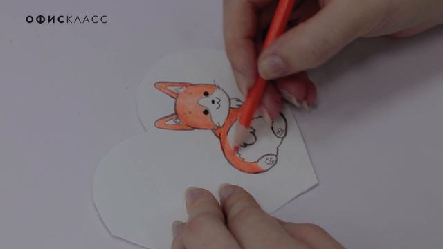 как нарисовать ВАЛЕНТИНКУ часть 1 смотреть онлайн