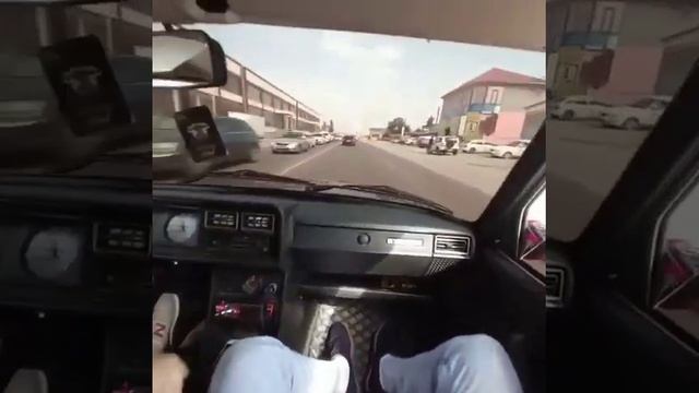 шашки по городу на ваз 2107 . мини Ⓜ️-ка ? смотреть онлайн