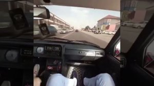 шашки по городу на ваз 2107 . мини Ⓜ️-ка ?