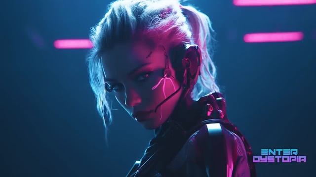 Darksynth _ Cyberpunk Mix - Phantom Protocol __ Dark Synthwave Dark Industrial Electro Music