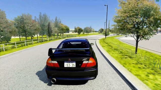 Assetto corsa, Mitsubishi Lancer Evolution VI Euro.Sp LOUD pops! смотреть онлайн
