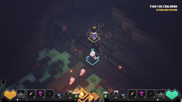 Minecraft Dungeons #ps5 смотреть онлайн