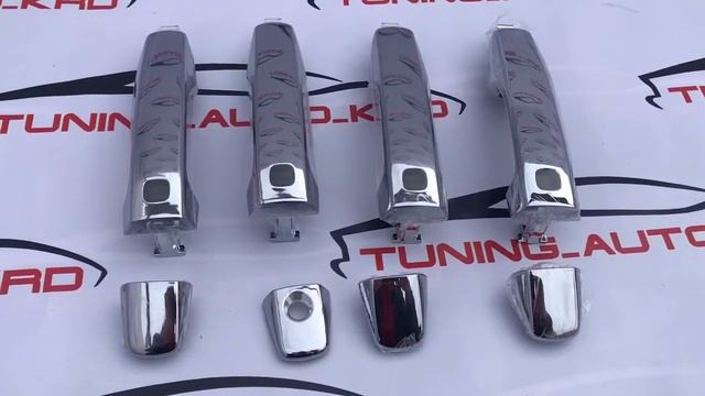 Ручки дверей Toyota Land Cruiser 200 c 12 по 15 год хром смотреть онлайн