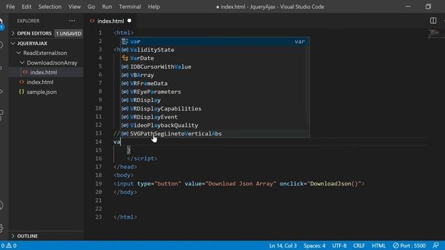 Download Json array as File using Jquery | CoreSpider смотреть онлайн