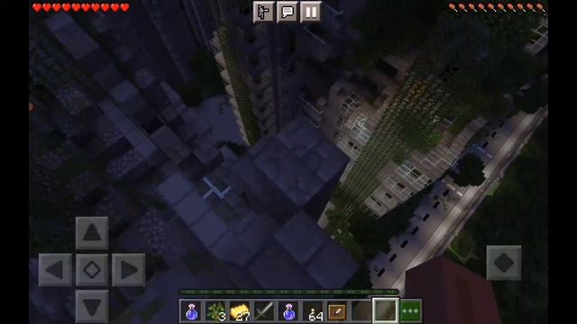 ПРОХОДИМ КАРТУ В МАЙНКРАФТЕ ПЕ! "ЗАБРОШЕННЫЙ ГОРОД" #3. смотреть онлайн