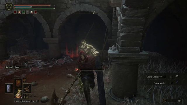 Elden Ring - Minor Erdtree Catacombs and the first appearance of Engvall, the true hero - Episode 4 смотреть онлайн