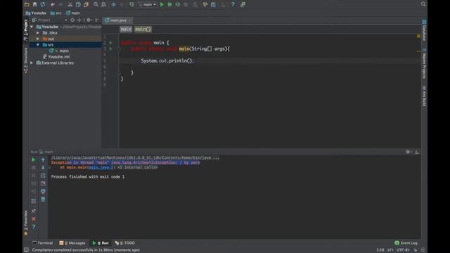 Java Programming Tutorials - 3 - Errors смотреть онлайн