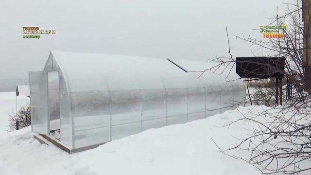 ТЕПЛИЦА «КАПЕЛЬКА 2,5М» УСИЛЕННЫЙ КАРКАС ИЗ ПРОФИЛЬНОЙ ОЦИНКОВАННОЙ ТРУБЫ 20Х20х1,5мм. смотреть онлайн