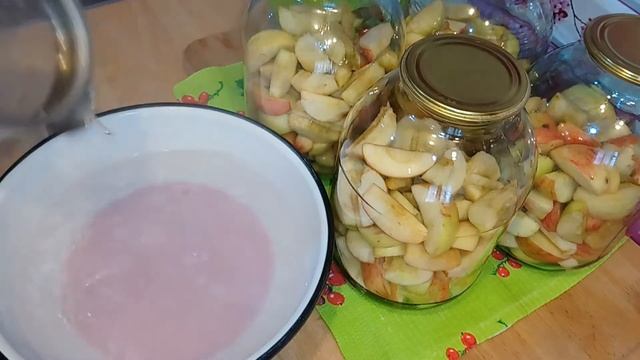 Проще не бывает! Компот из любых фруктов на зиму БЕЗ двойной заливки и стерилизации. Fruit compote. смотреть онлайн