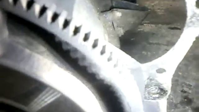 Облегчённый маховик после 25тисяч пробега ВАЗ 01-07. смотреть онлайн