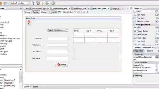 Lesson 16: Update data using Java, Netbeans, MySQL смотреть онлайн